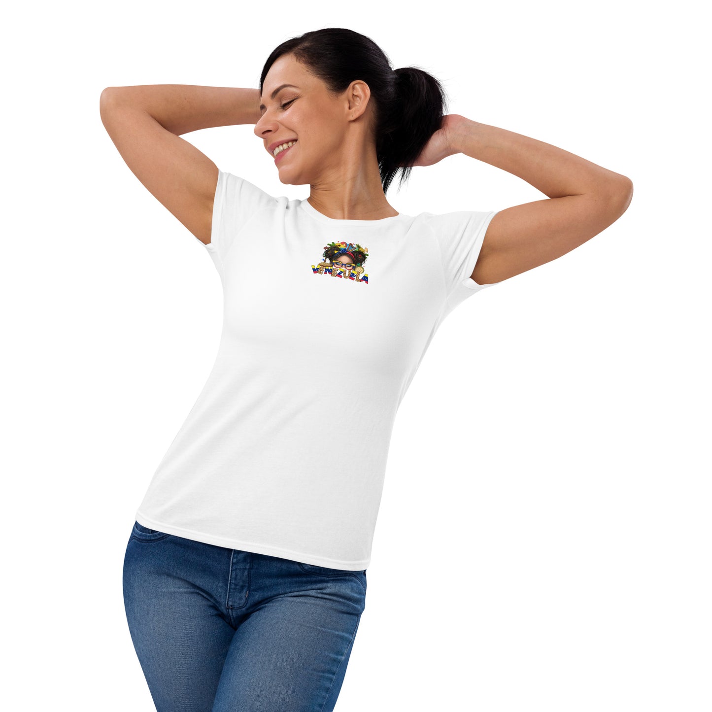 Women's short sleeve t-shirt Venezuela